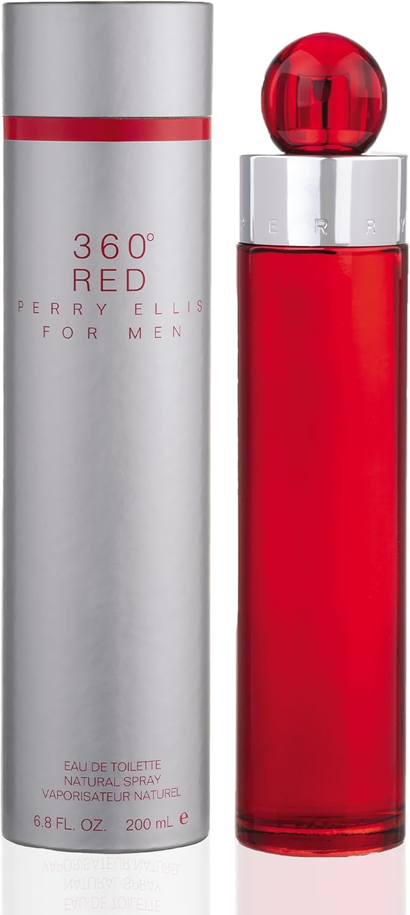 Perry Ellis Perry Ellis 360 Red Eau De Toilette for Men - 200 Ml (Pack Of 1)