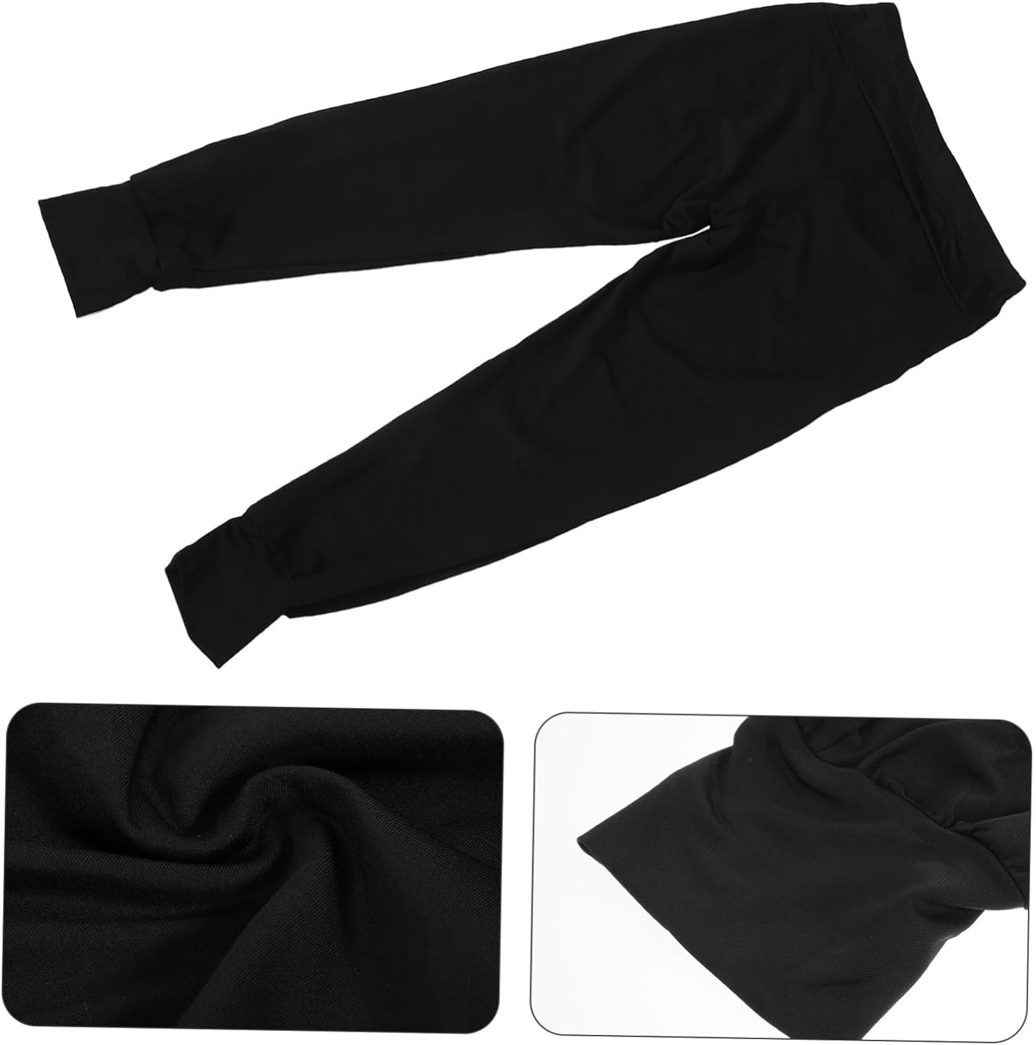 Maternity Workout Pants and Yoga Sports Maternity Leggings High Waisted Seamless Pregnancy Trousers for Women Comfortable Activewear Summer L Black L image number 6