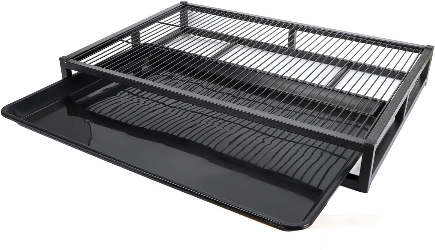 Dog Potty Tray, Metal Dog Toilet Training Tray, Reusable Puppy Dog Training Toilet, Dog Pee Pad Holder for Indoor & Outdoor (Medium) image number 5