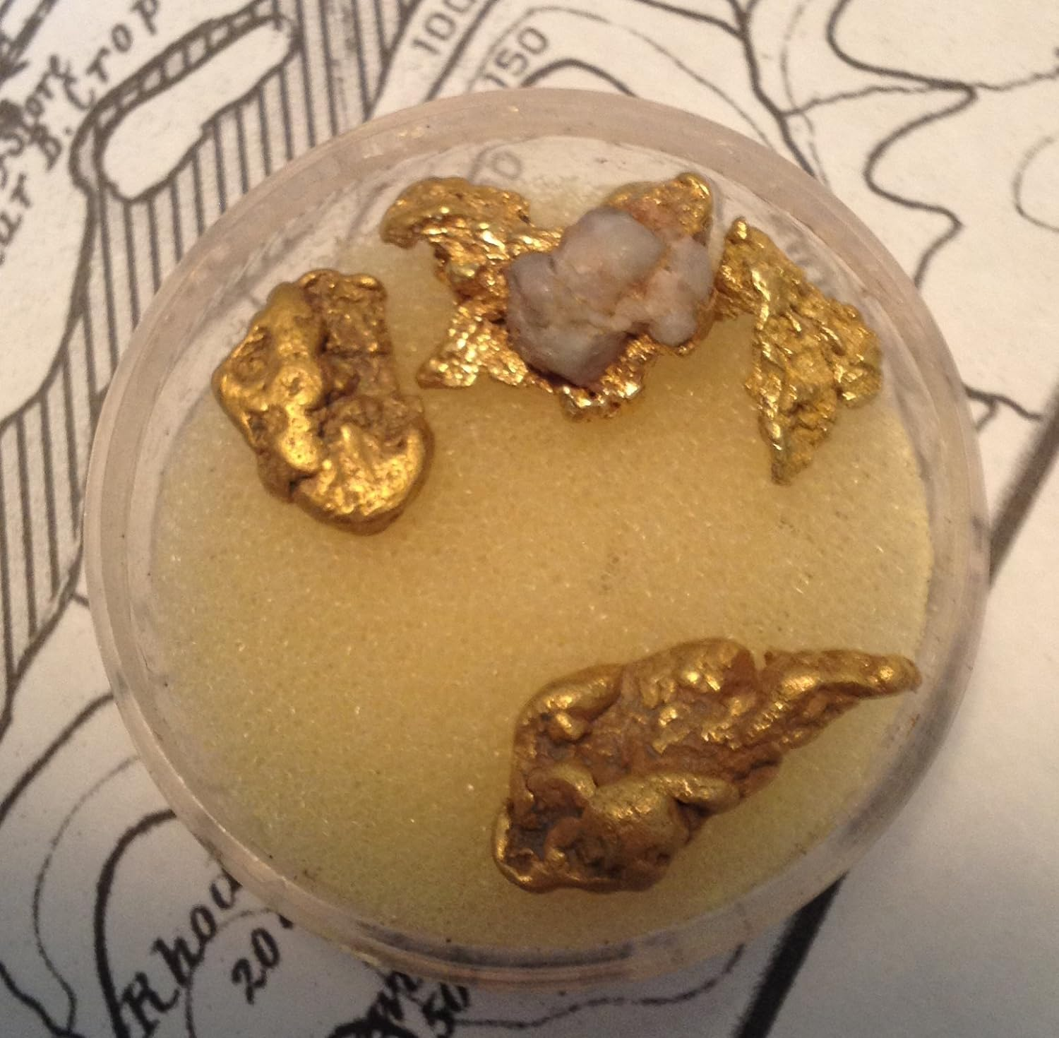 Goldn Gold Paydirt Eureka Panning Pay Dirt Bag - Gold Prospecting Concentrate image number 1