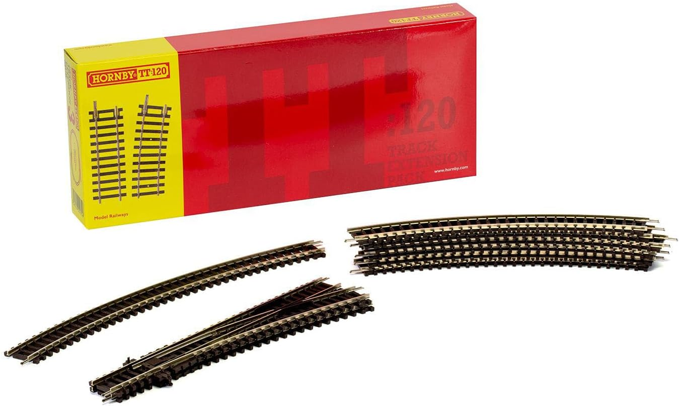 Hornby TT:120 Model Railway TT8032 Track Pack 3 Track Pieces image number 1