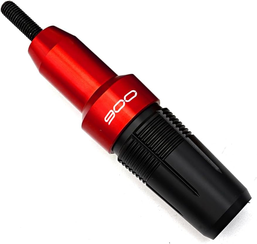 MOWOK Fit for KAWASAKI Z900 Z900Rs Z 900 2017-2021 2022 2023 2024 2025 Motorcycle Accessories Exhaust Slider Crash Protector Falling Protection Exhaust Crash Pad Frame Slider (Red, for Z900 (M10))