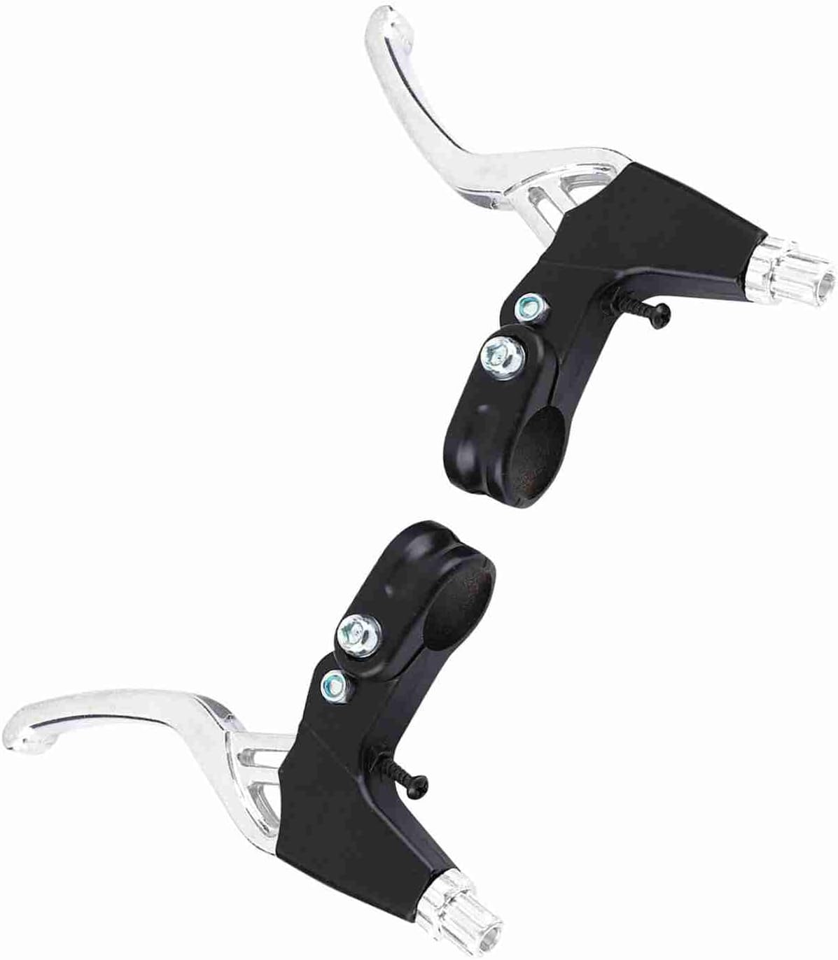 1 Pair Aluminium Alloy Bicycle Brake Levers Mountain Bike Brake Handles with 4 Colors for MTB Folding Bike Cycling Accessories - 03 image number 2