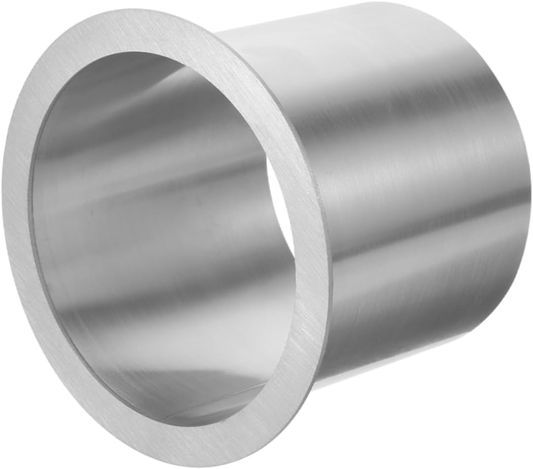 Luxshiny round Stainless Steel Drop-In Trash Chute Grommet 304 Metal Built-In Kitchen Counter Waste Bin Insert for Desktop image number 3