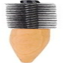 Hair Brush, Comb, Hairdressing Tool, Small round for Hair Styling for Cutting(16#Small Wooden Roller Comb) image number 4