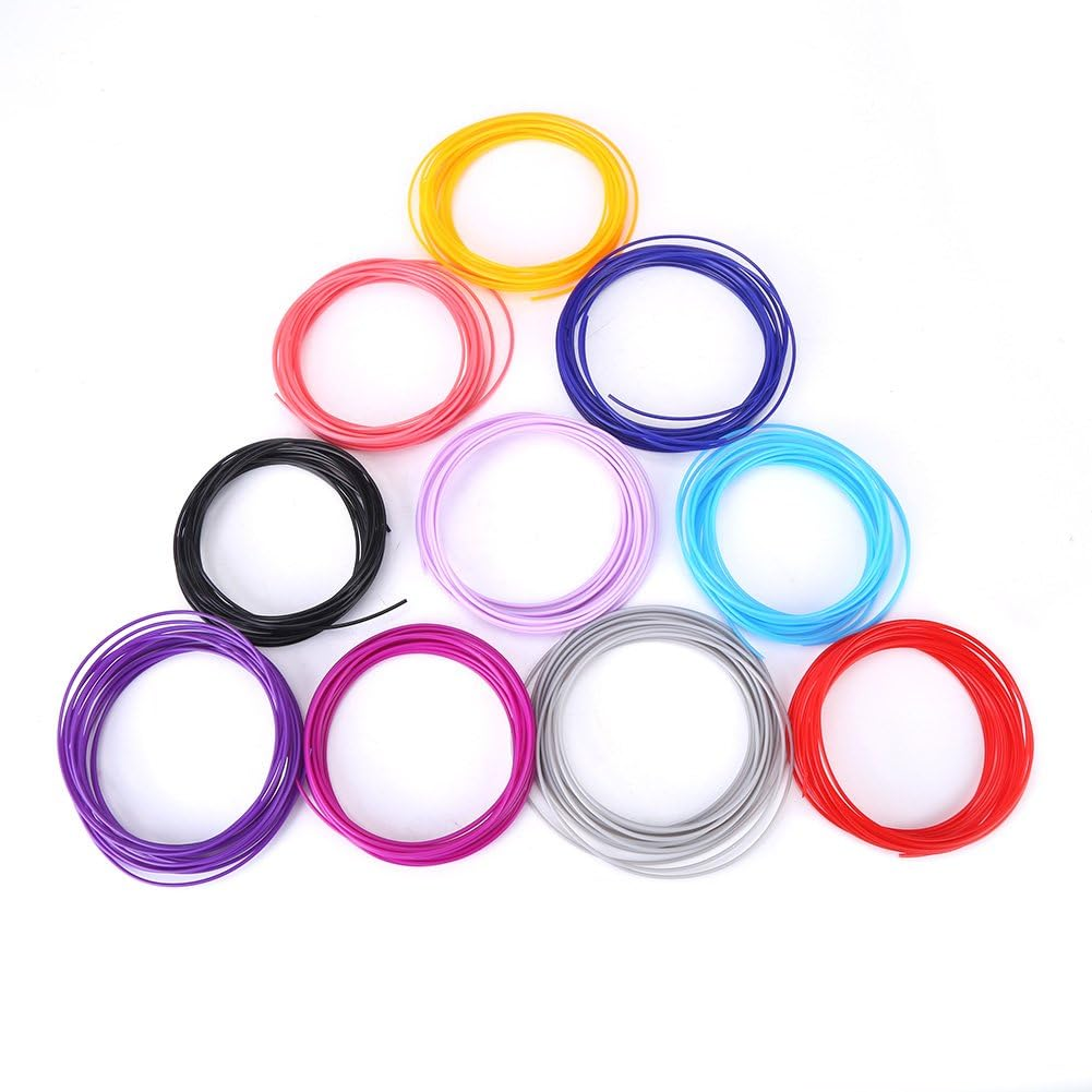 Filament Refills, 20 Colors 1.75Mm PCL Filament Refills for 3D Printer Printing Pen Low Temperature image number 4