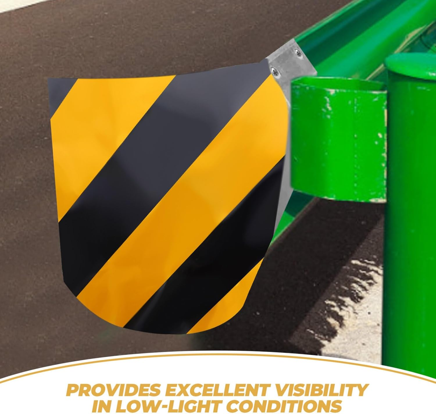 Gatuida Driveway Reflective Markers Road Post Marker Sticker Film for Enhanced Safety image number 5