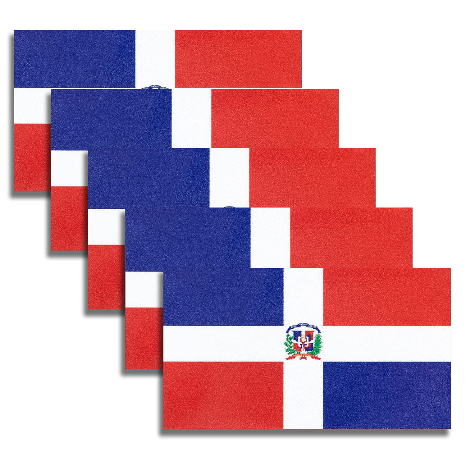 HSQ 5 Pcs Australia Flag Vinyl Decal, Tactical Australian Flag Decal Sticker, Australia Stickers for Vehicles Car Window Bumper 2.5 X 4.5 Inch