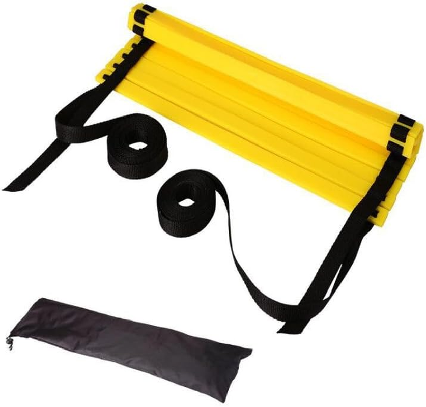 SPPHOENIX 7M Agility Speed Ladder for Sports Training - Soccer, Football, Fitness Trainer with Adjustable Rungs, Carry Bag Included image number 3