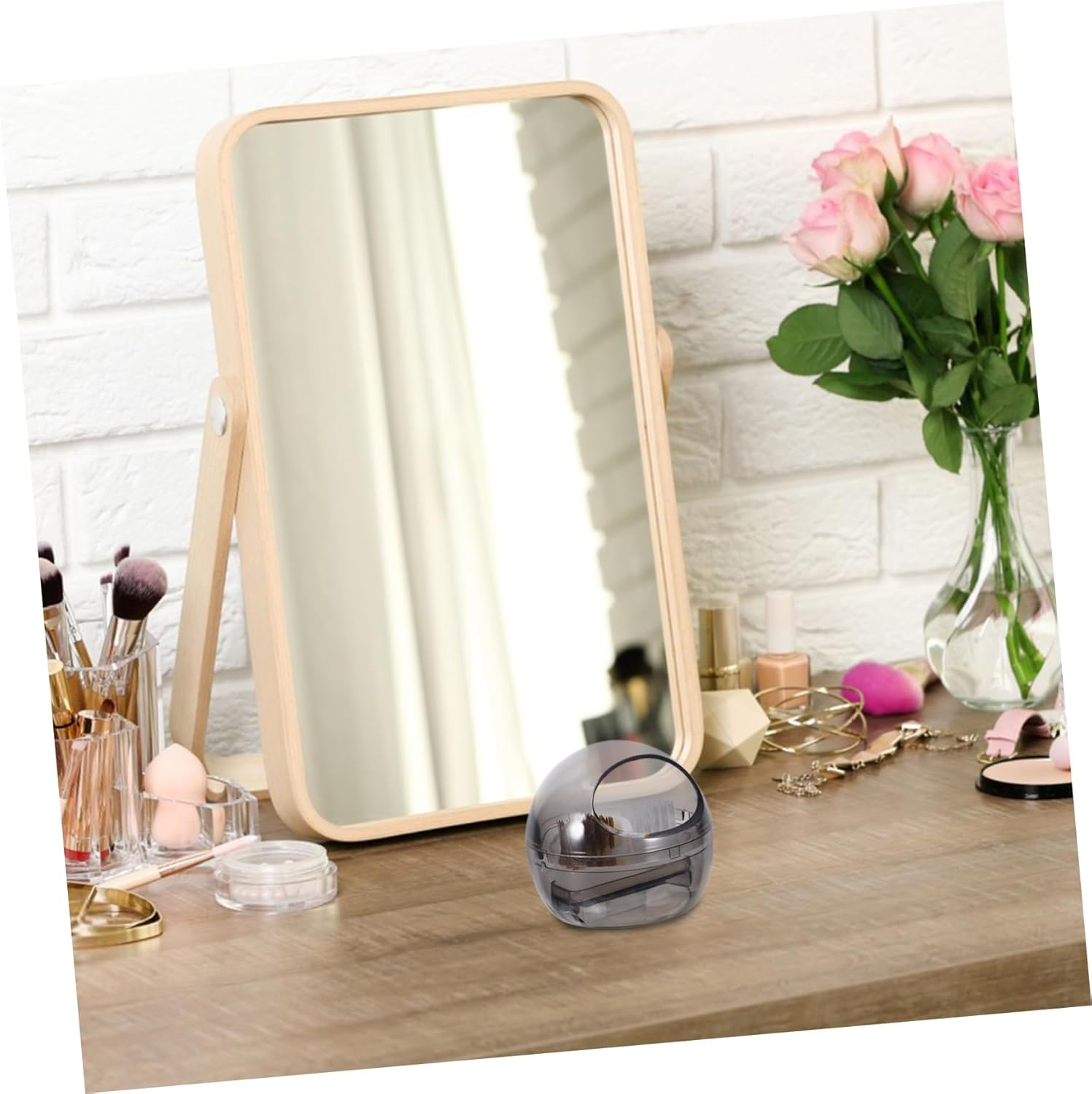 Beavorty Nail Drill Bit Cleaning Brush Box Dual Soft Hard Bristles Wire Brush for Nail Drill Bits Cleaning Tool for Salon Home Use Durable Accessory to Preserve Tool Longevity image number 6