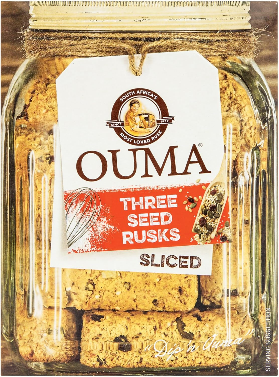 Ouma Sliced Three Seed Rusks 450 G image number 1