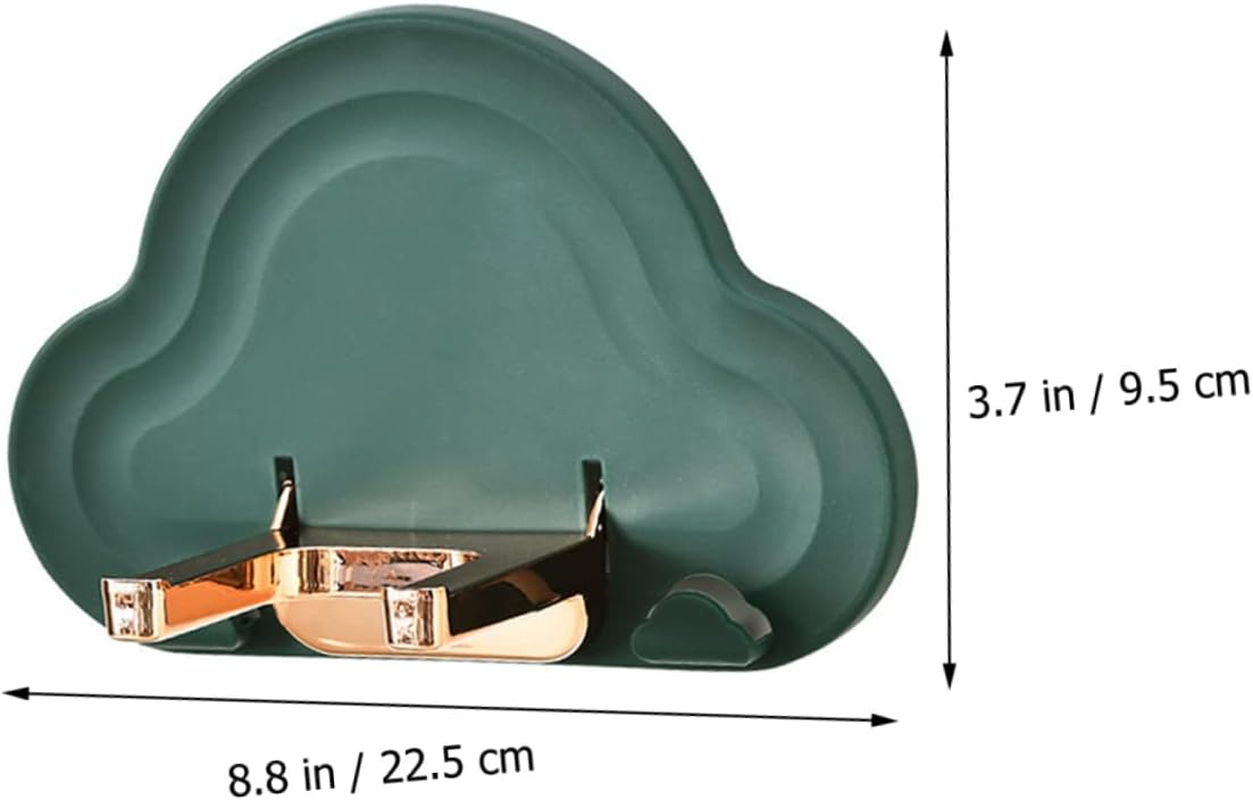 FRCOLOR Wall-Mounted Hair Dryer Holder Dryer Bracket Bathroom Storage Rack Abs Pp Material Space-Saving image number 1