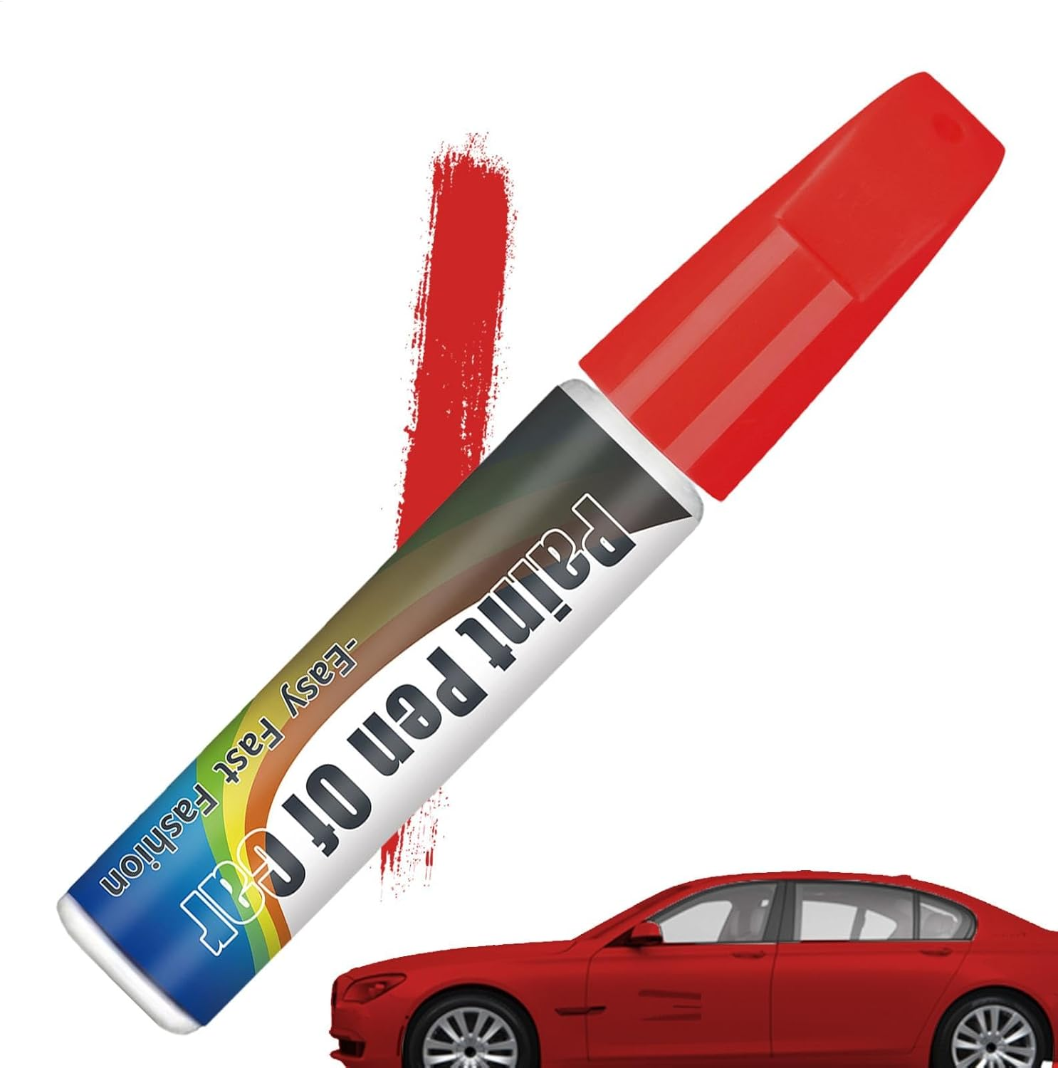 Car Scratch Remover Pen - 12Ml Waterproof Portable Auto Vehicle Paint Pen,Fast Drying Multifunctional Car Accessories, Vehicle Paint Repair Tool, Auto Paint Pen for Water Dirt