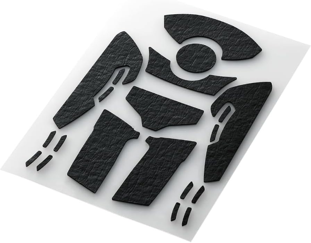 Elecom V Custom GWVG600RVUBK Gaming Mouse Grip Tape for Viper Ultimate Anti-Slip Anti-Slip Ultra Thin Sheet 0.02 Inch (0.6 Mm) Black image number 2