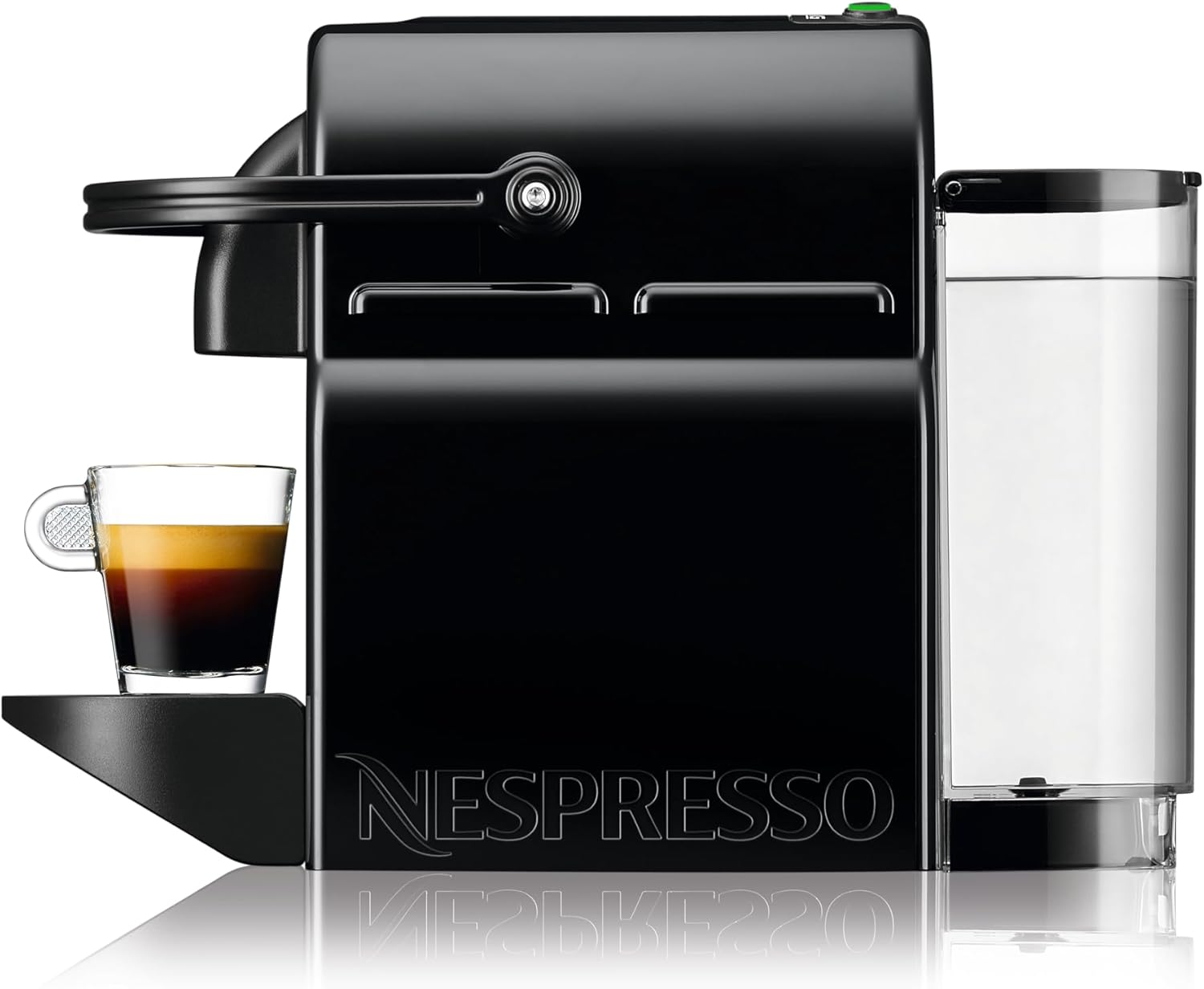 Nespresso De'Longhi Inissia EN 80.B - Coffee Machine - 19 Bar -0.8 Liters, Black image number 1