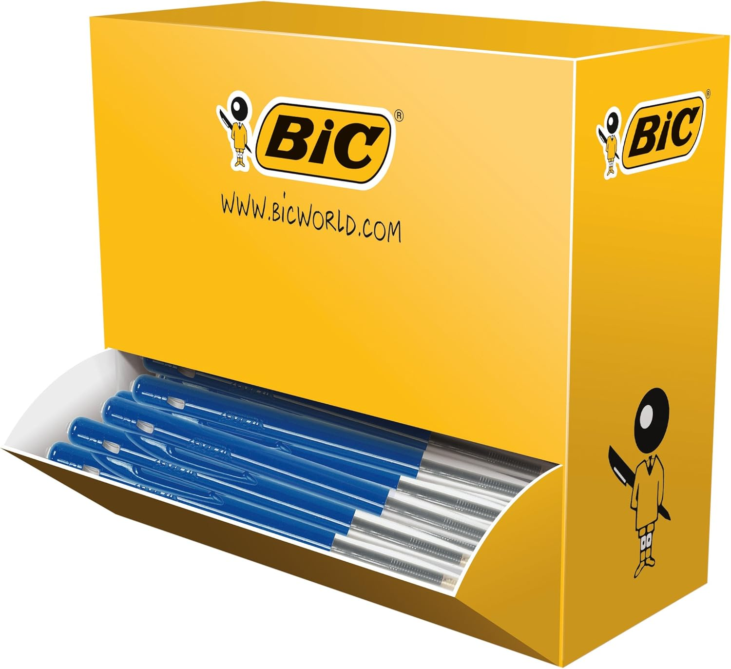 BIC M10 Original Ballpoint Pens Black 50 Box