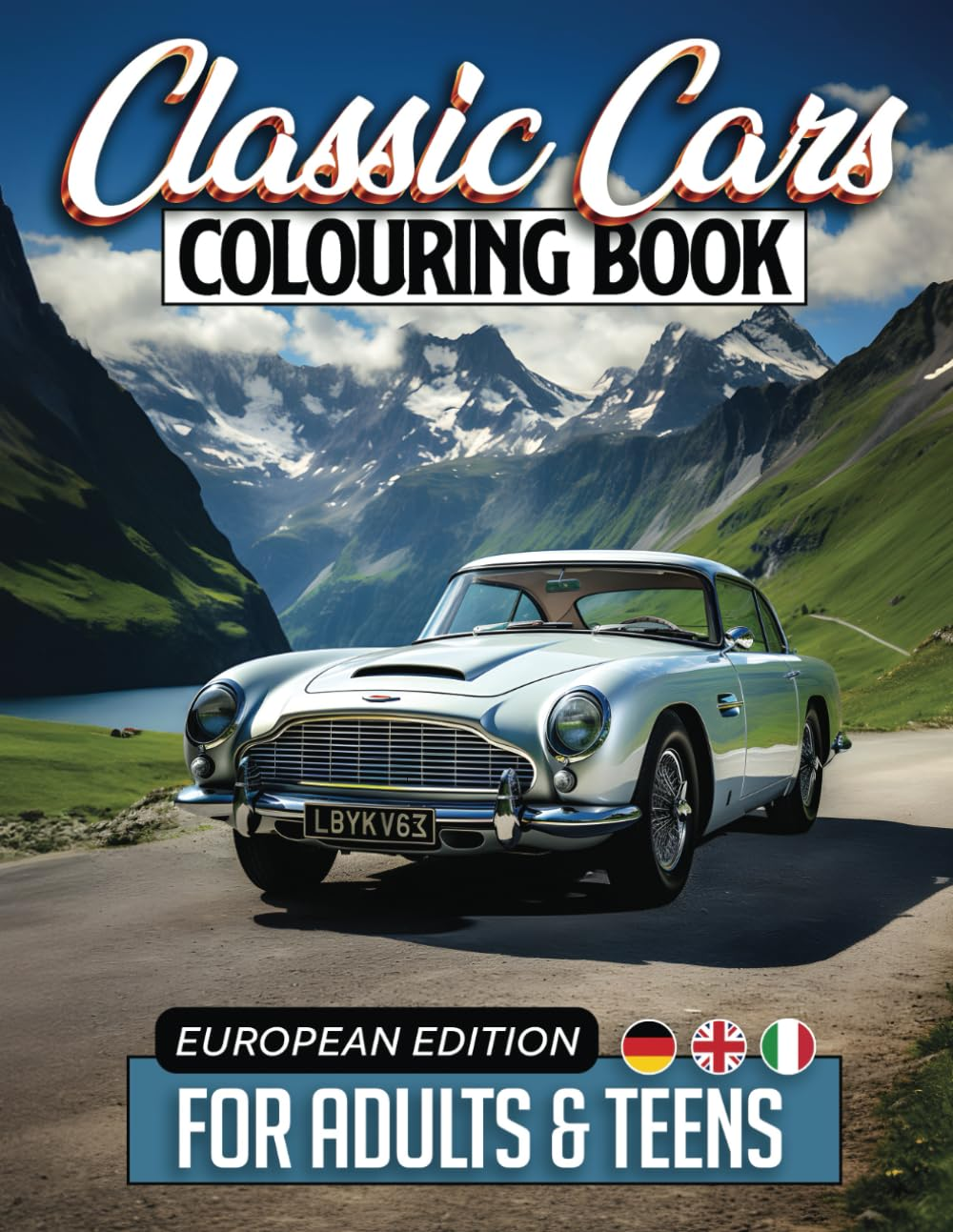 Classic Cars Colouring Book for Adults and Children of All Ages. Colour over 40 UK and European Vintage Cars and Trucks with Incredibly Detailed ... Mental Health in Adults, Teens and Seniors