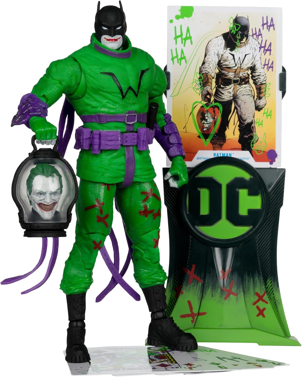 DC Multiverse 7IN - Batman (Last Knight on Earth) (Jokerized)(Gold Label) image number 6