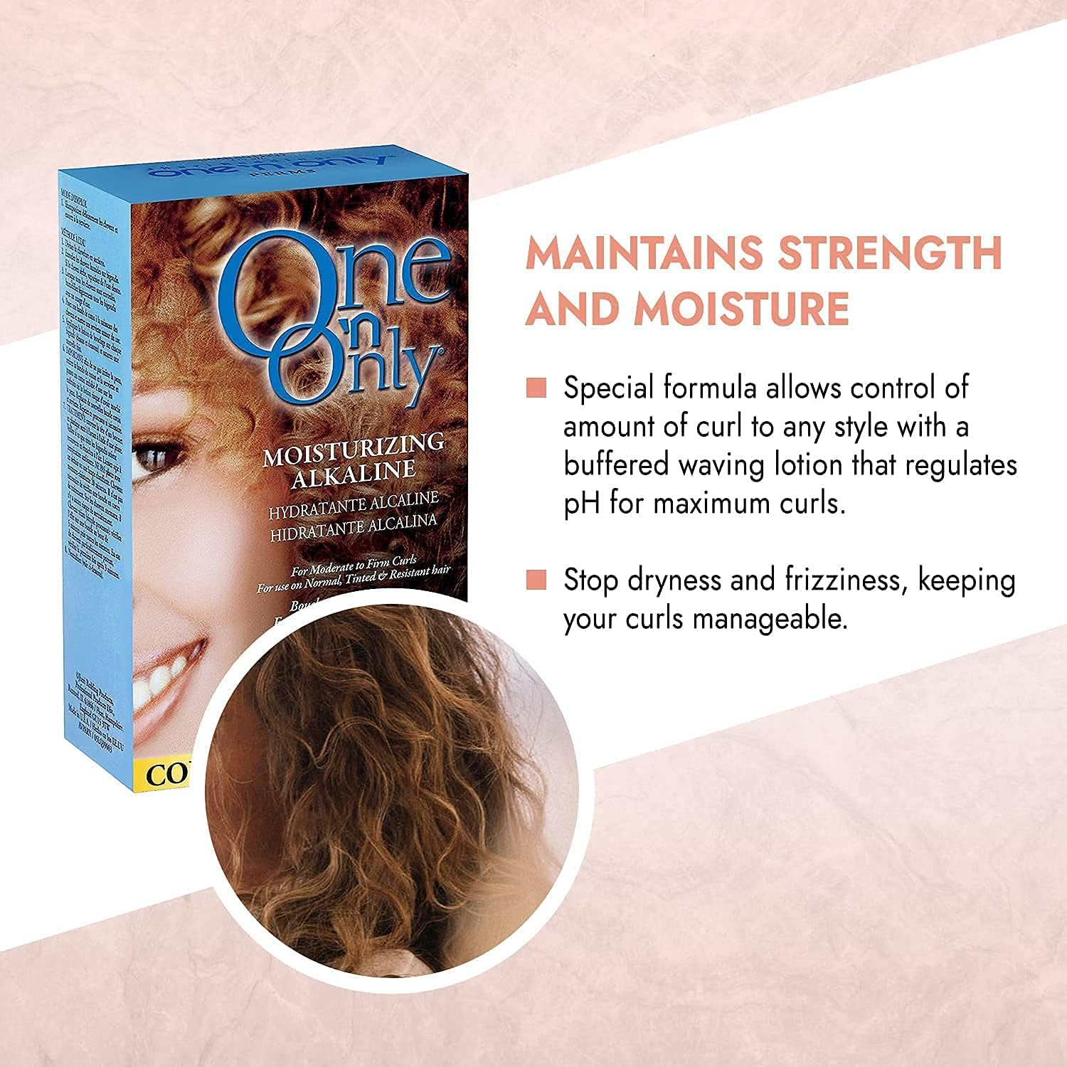 One N Only Moisturizing Alkaline Perm for Unisex 1 Pc Treatment image number 3