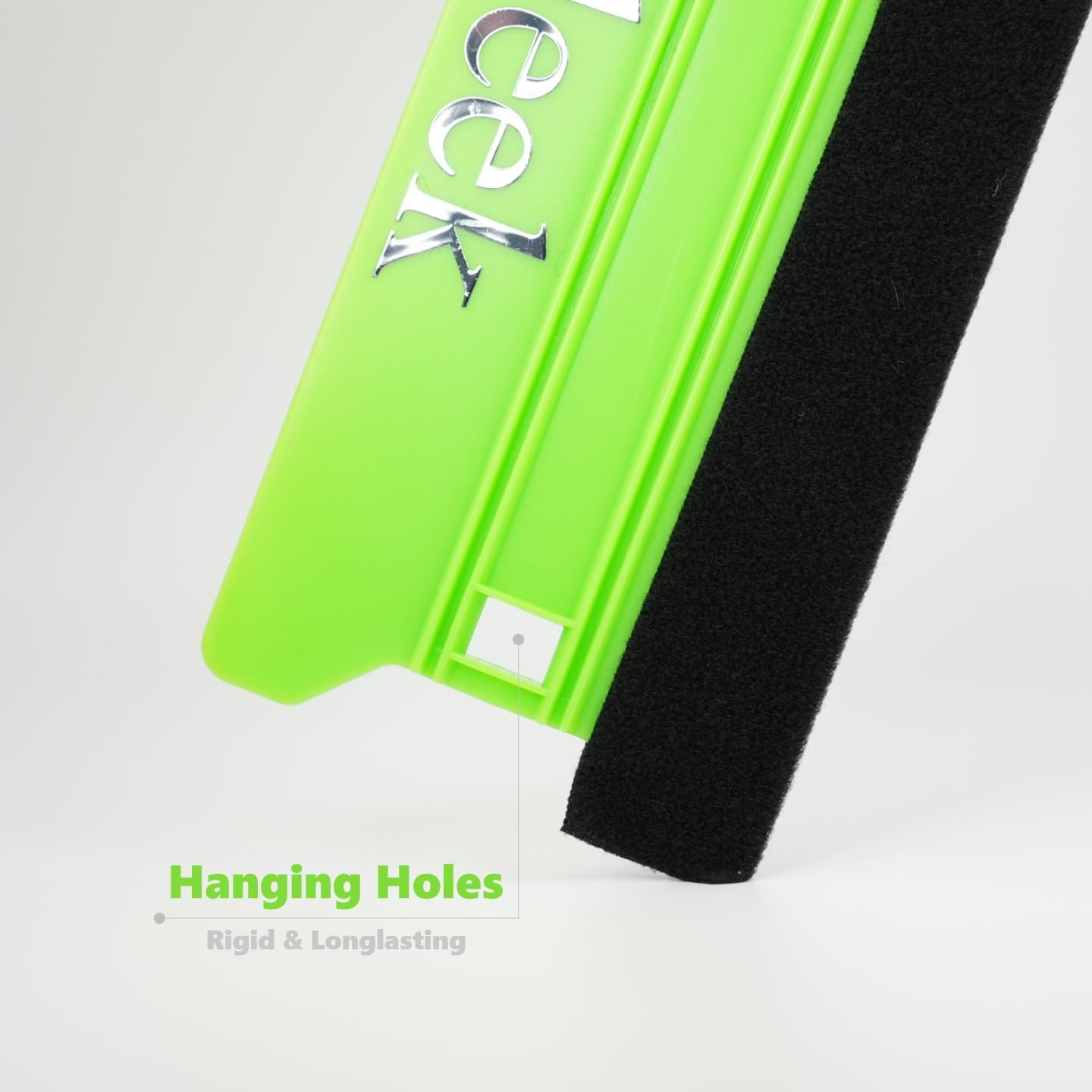 Auto Vinyl Wrap Kit, Felt Edge Squeegee Set, Micro Edge Trimming Stick, Safe Zippy Cutter, Vehicle Solar Film, Window Tint Tool, Wallpaper Sign Sticker, Car Decal DIY, Scratch Free, Fluorescent Green image number 1