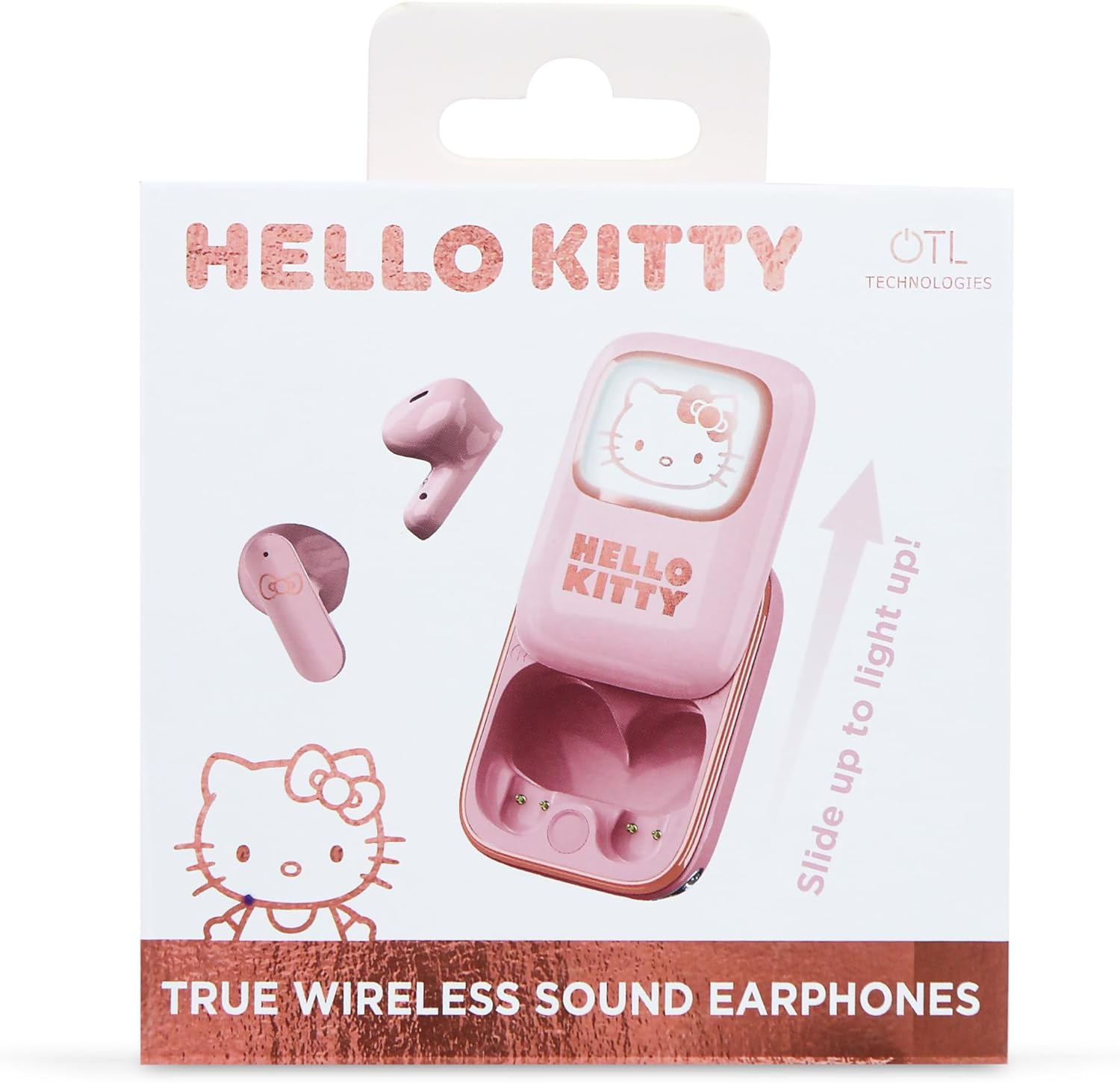 OTL - Hello Kitty Slide TWS Earphones/Lights and Sound/Hello Kitty