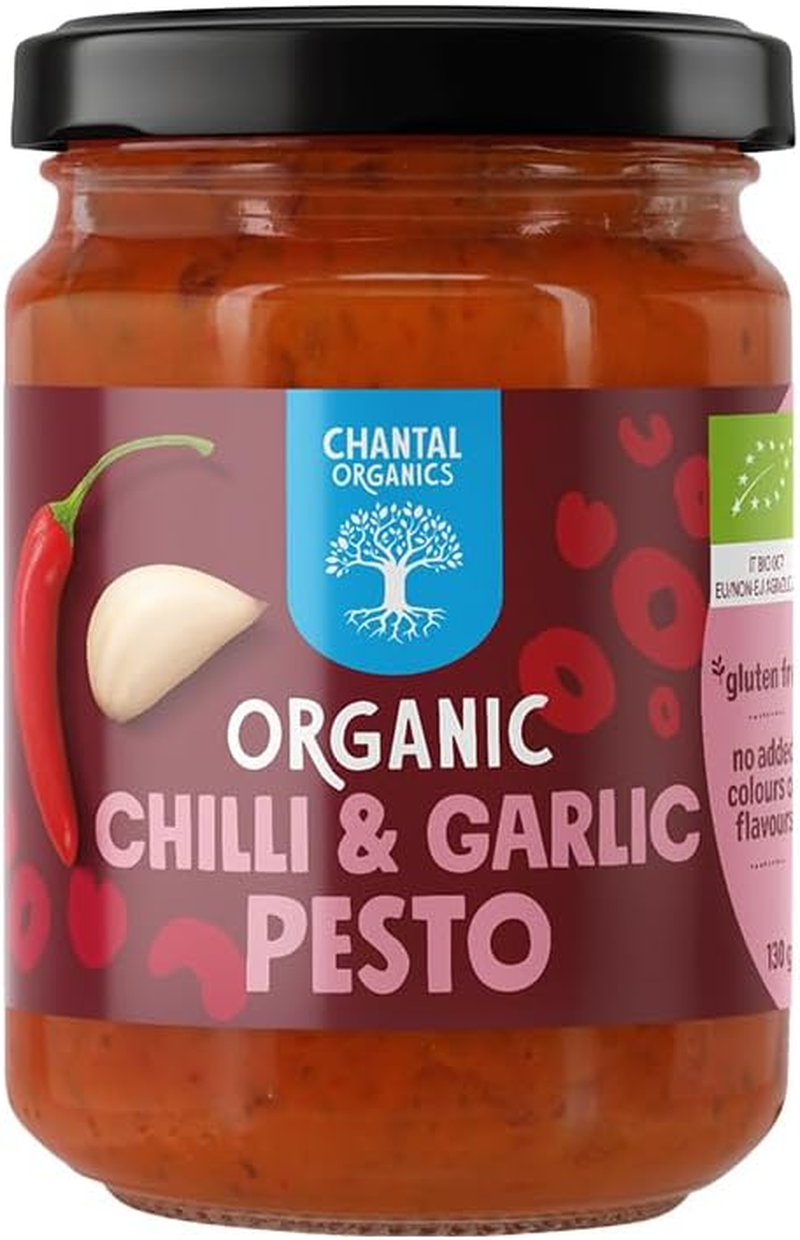 Chantal Organics Chilli & Garlic Pesto 130G