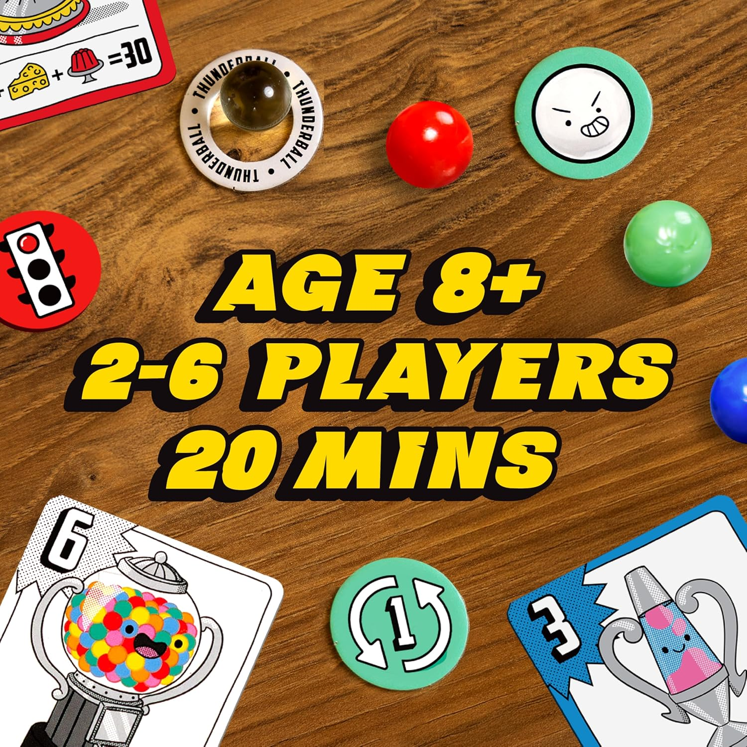 Big Potato | Whirly Derby | Marble Racing Game | 2-6 Players, Ages 8+ image number 3