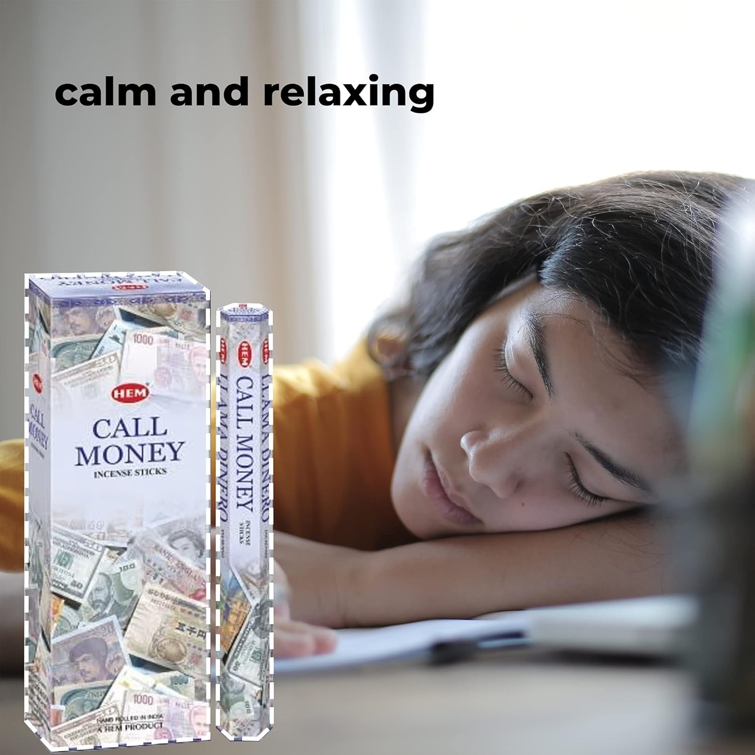 Call Money Hexa Incense Stick, 6Packs X 20 Sticks= 120 Sticks image number 1
