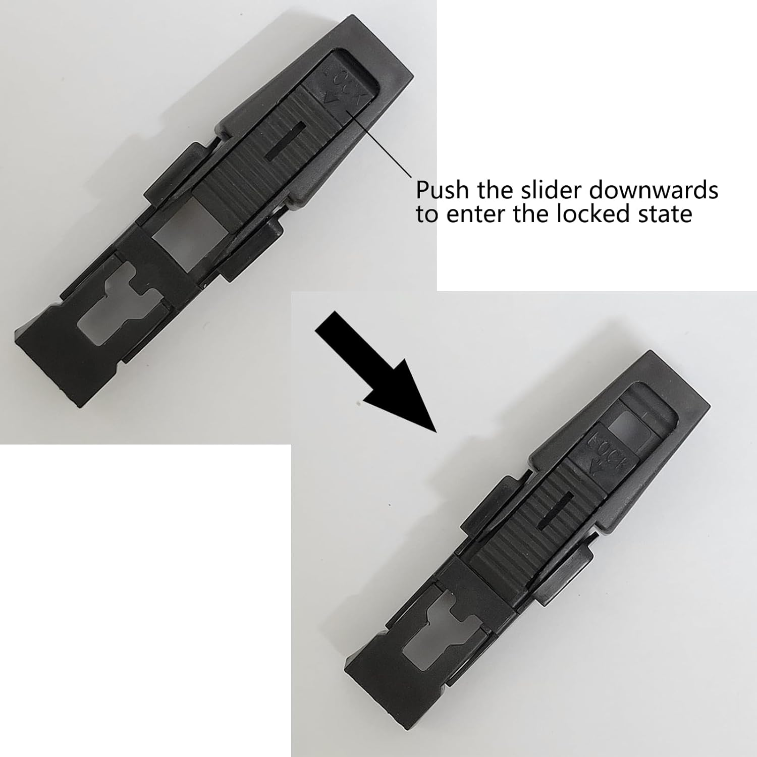 4X DKW100020 Auto Car Front Wiper Blade Arm Retaining Clip Replacement Compatible with Range Rover 03-12, Compatible with Discovery 2 98-04 image number 1