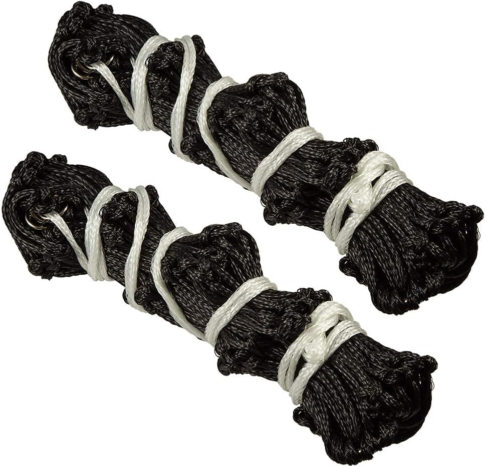 Bloomoak Knotless Slow Feed Hay Net with 2 Carabiner Clips for Horses/Open Top Hanging Hay Bag with Large Capacity for Full Day Feeding/Trailer&hellip; (40" Length - 4" Hole) image number 2