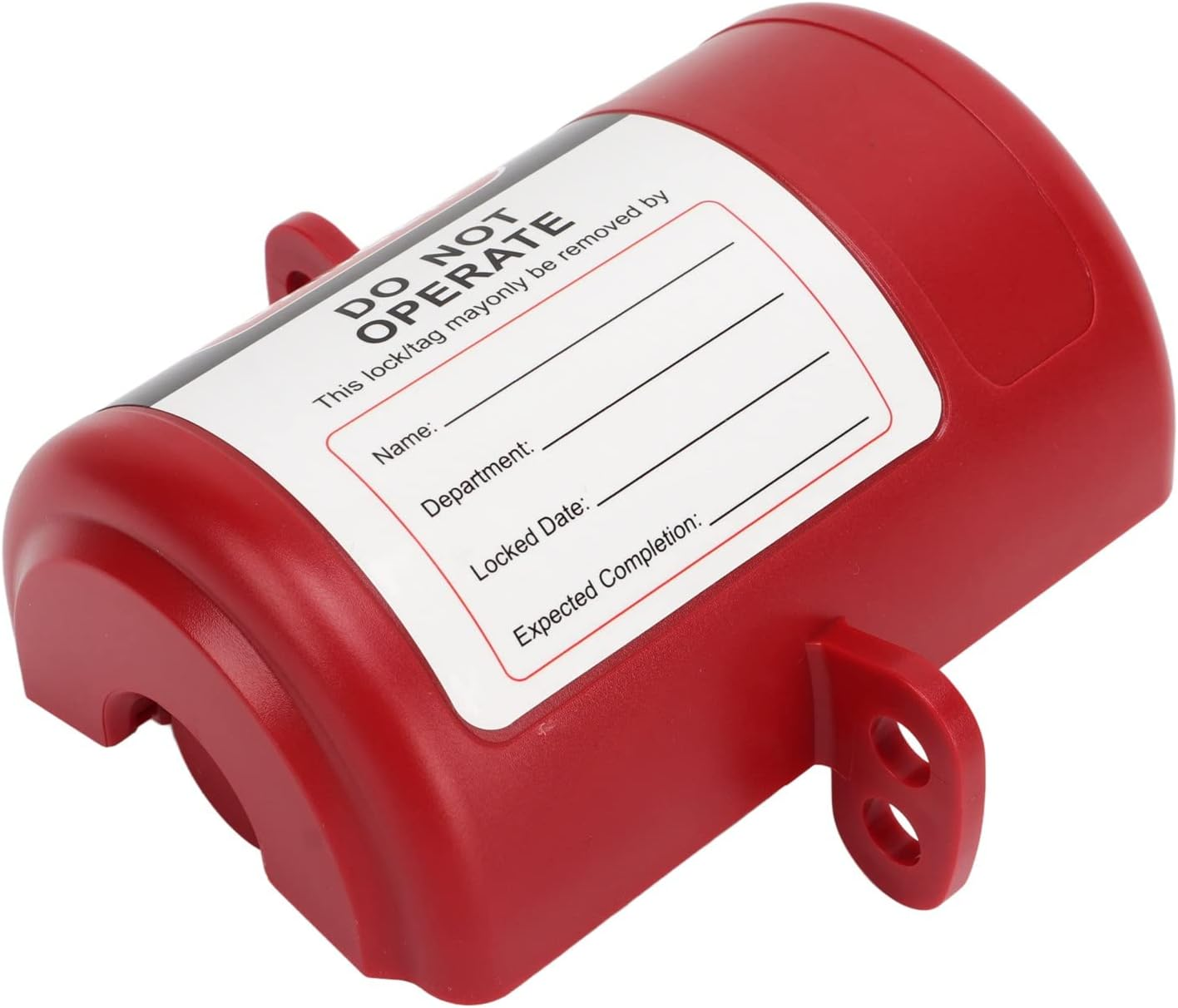 Plug Lockout Device Safe Heatresistant, Universal Electrical Plug Lockout for Industrial Appliances Air Conditioners, Pa Abs Plug Lock, Energy Isolation Safety Device