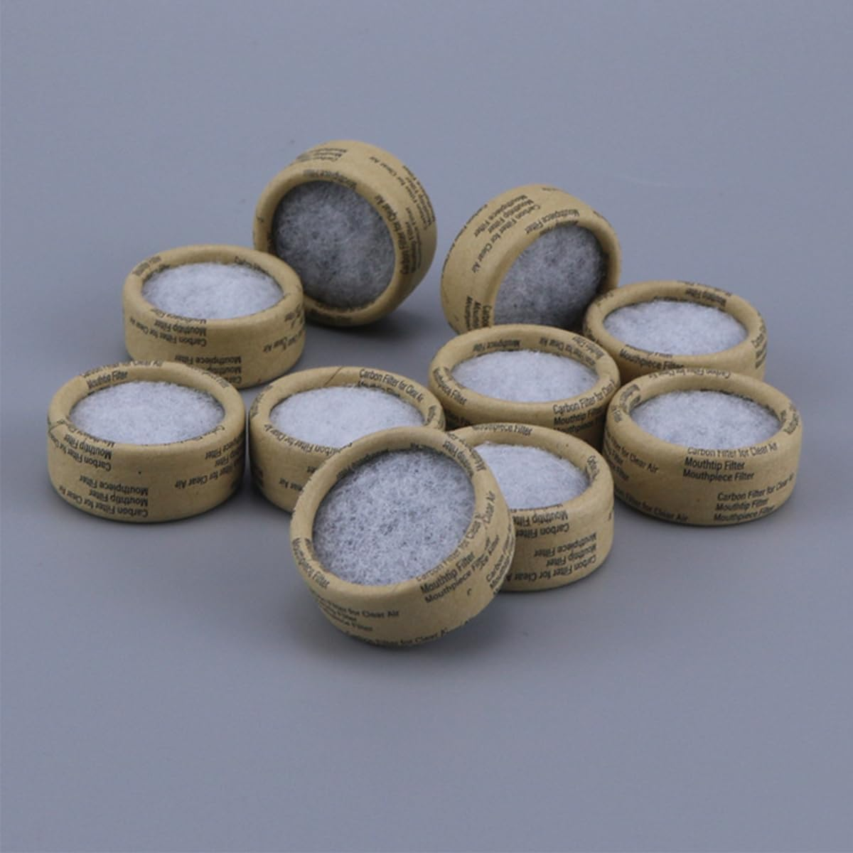 DCSMYX Silicone Mouth Funnel with Activated Carbon Filter, Universal Fit, 10-Piece Set image number 2