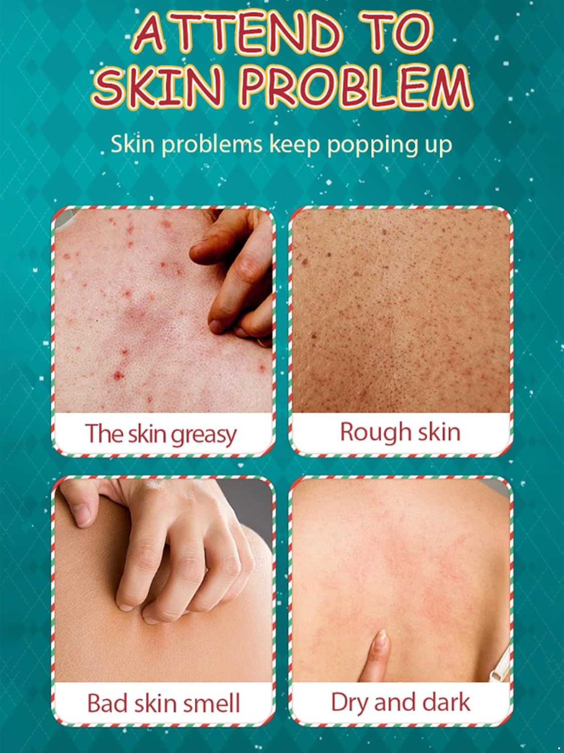 Loodgao 4-Pack Christmas Bath Bombs Assortment - Luxurious Bubble Bath Set for Holiday Relaxation & Gifting Multicolor One Size image number 6