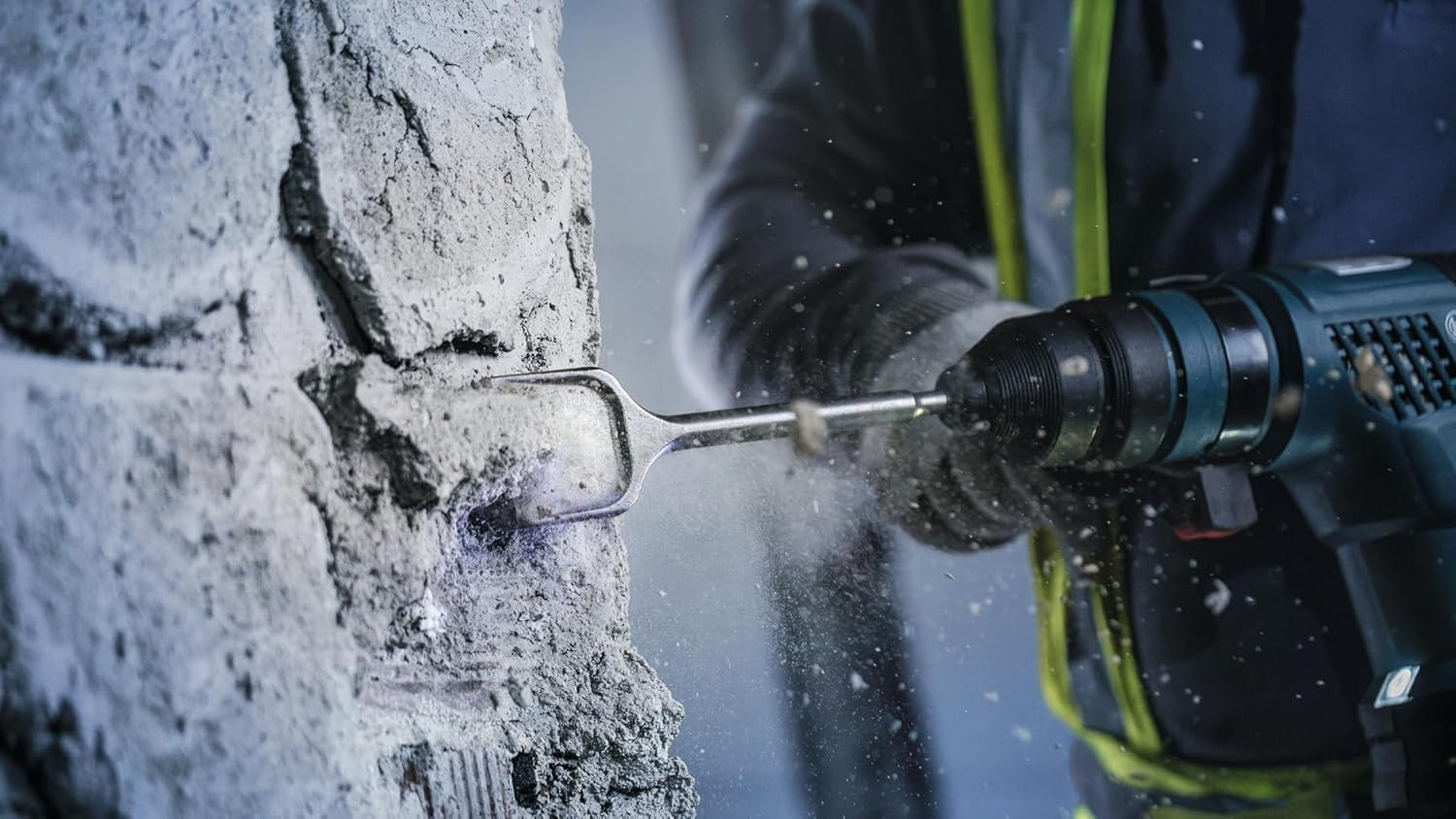 Bosch Accessories Professional SDS plus Spade Chisel (For Masonry, Mortar, 60Mm X 250Mm, Accessories for Rotary Hammer Drills) image number 6