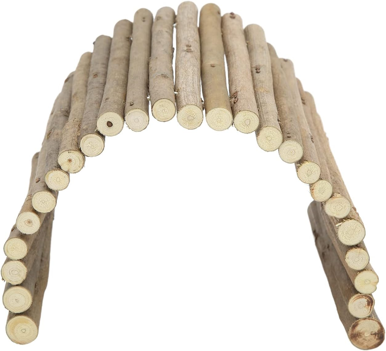 Wood Hamster Bridge, Wooden Hamster Bridge Safety for Small Rabbits 15 * 30CM image number 2