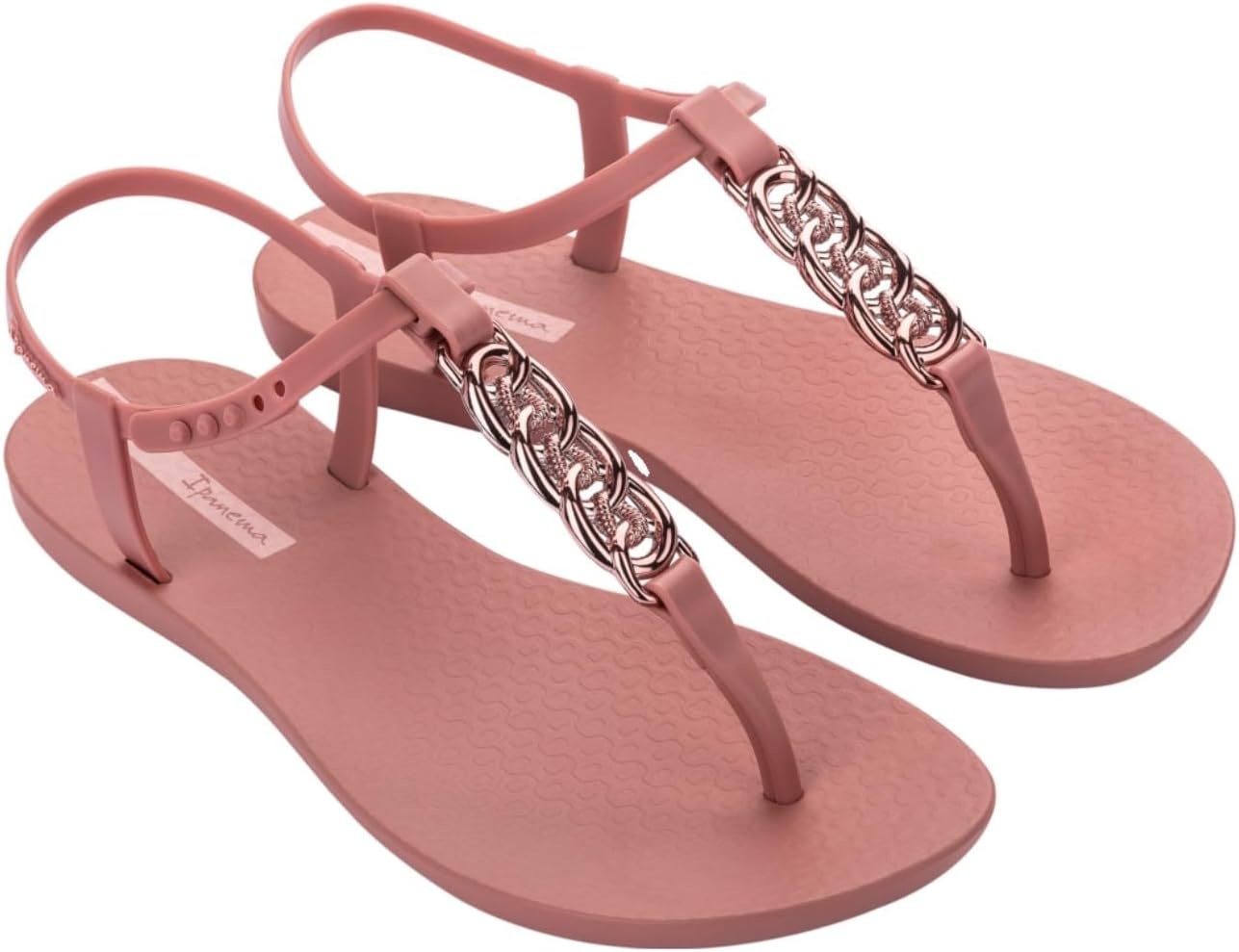 Ipanema Class Chain Sandals Fem, Size 35.5 EU BD628 - Green Black 35.5