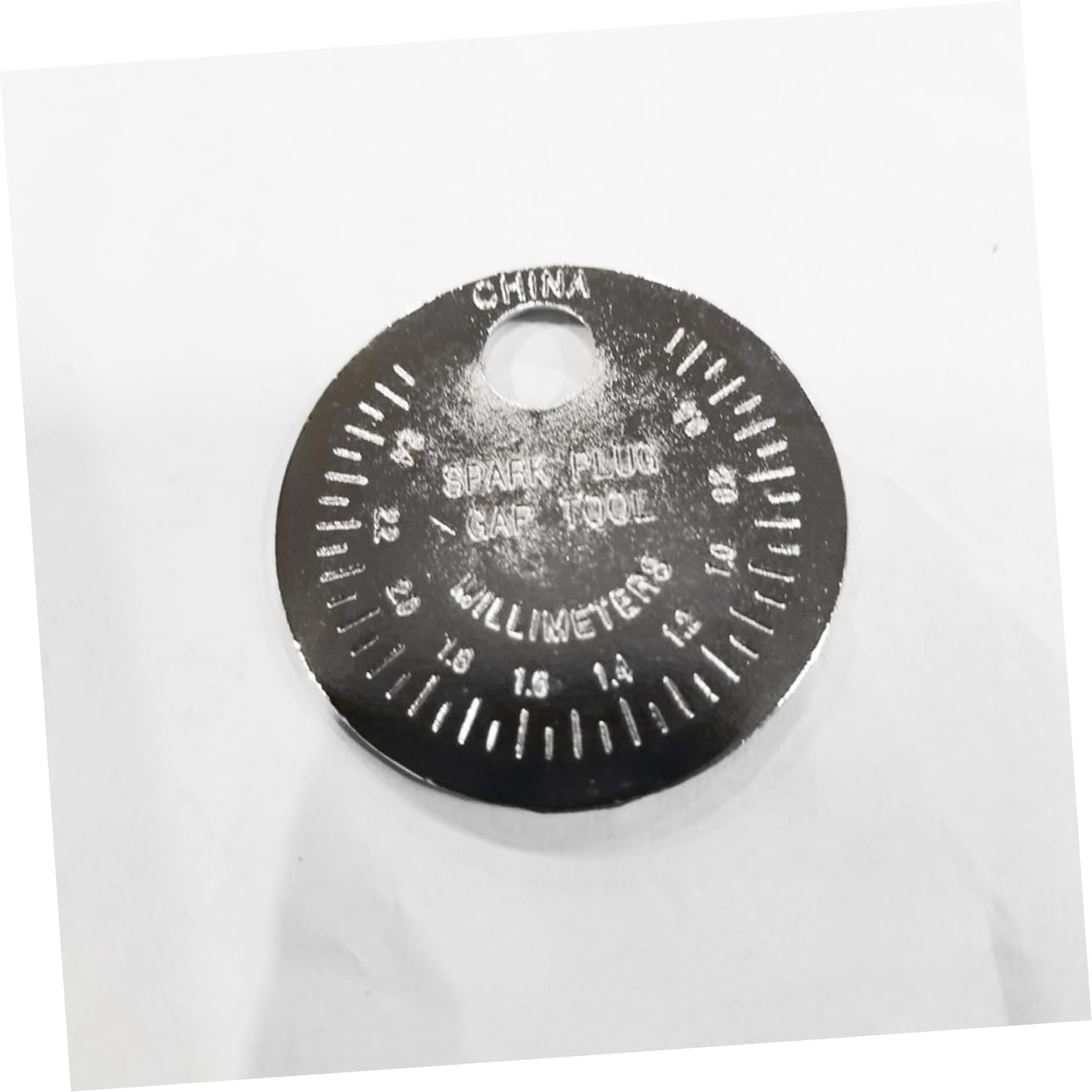 SEWOART Spark Plug Gaps Gauge Tool 2Pcs Wire Feeler Gauge Carbon Steel Accurate Measurement for Automotive Ignition Maintenance and Repair image number 6