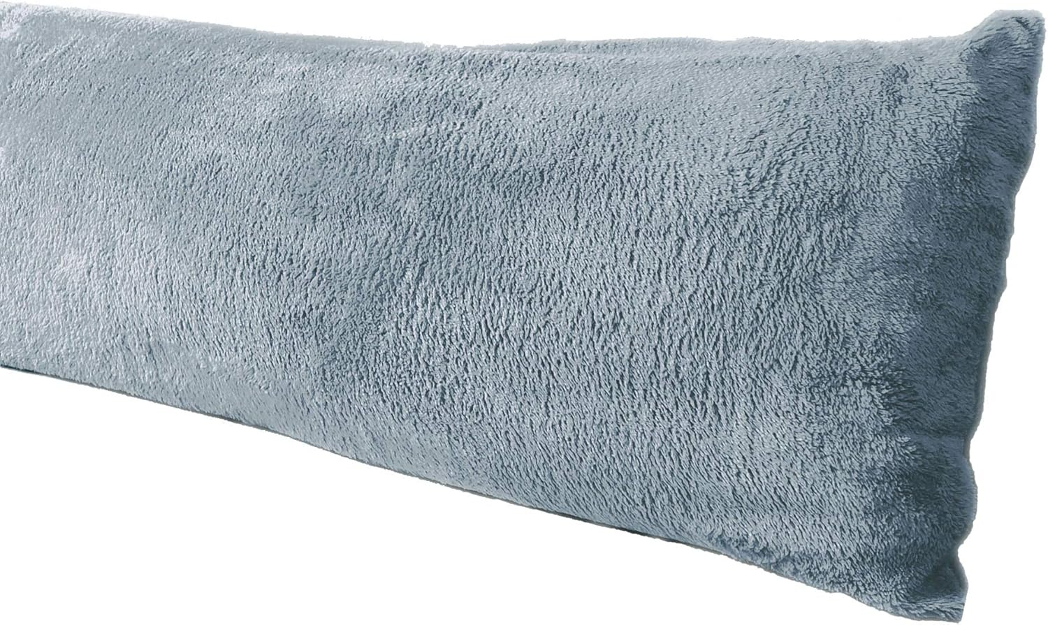 Truworth Bedding Extra Soft Body Pillow Cover, Sherpa/Microplush Material, 20X54 Inches, Zipper Closure (Bice)