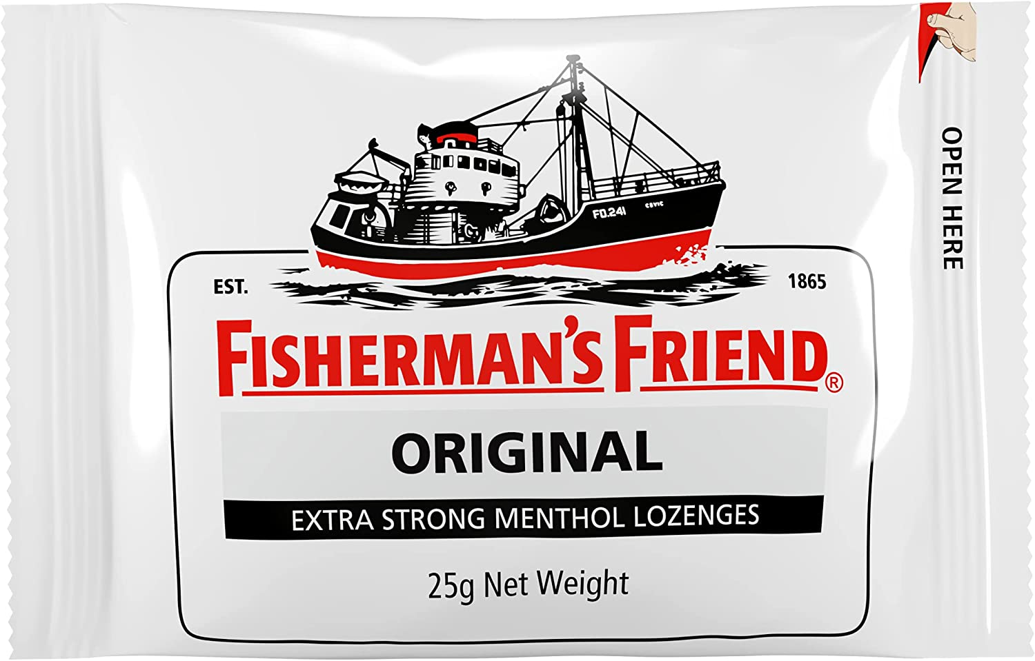 Fisherman'S Friend Original Extra Strong Menthol Lozenges, 25G image number 6