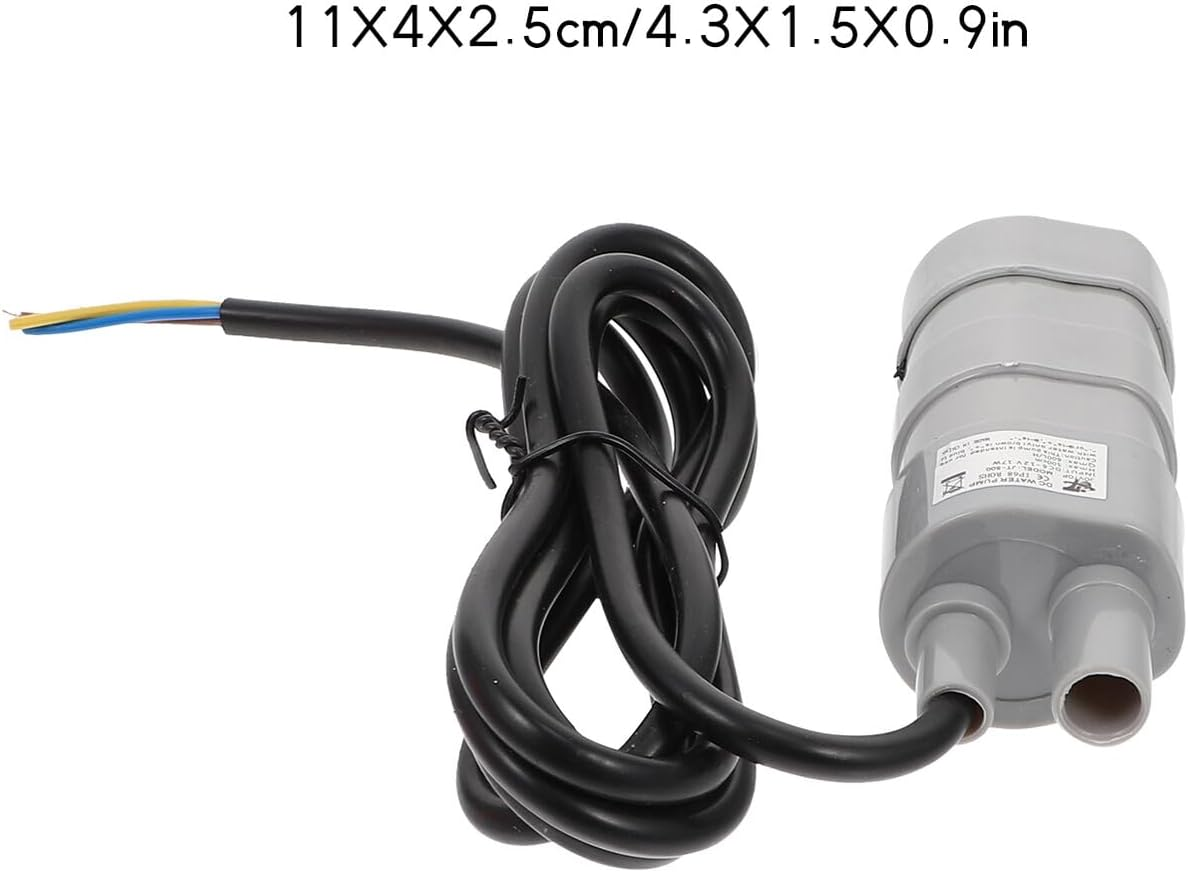 TEHAUX 2 Pcs H Submersible Aquarium Water Pump with High Lift Micro Fish Tank Pump for Pool and Fountain Brushless Motor Easy to Clean image number 3