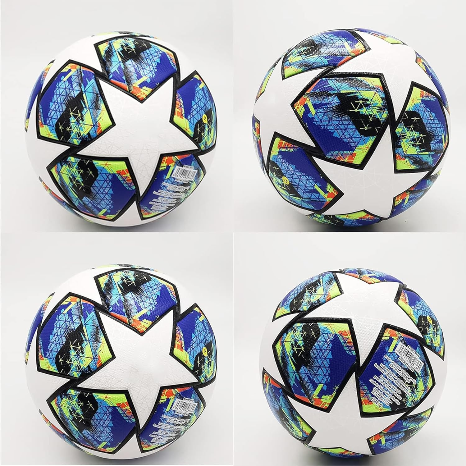 RNNTK 2021 Champions League Football Fans Memorabilia Soccer Regular No. 5 Ball Birthday Present, Size 5 image number 2
