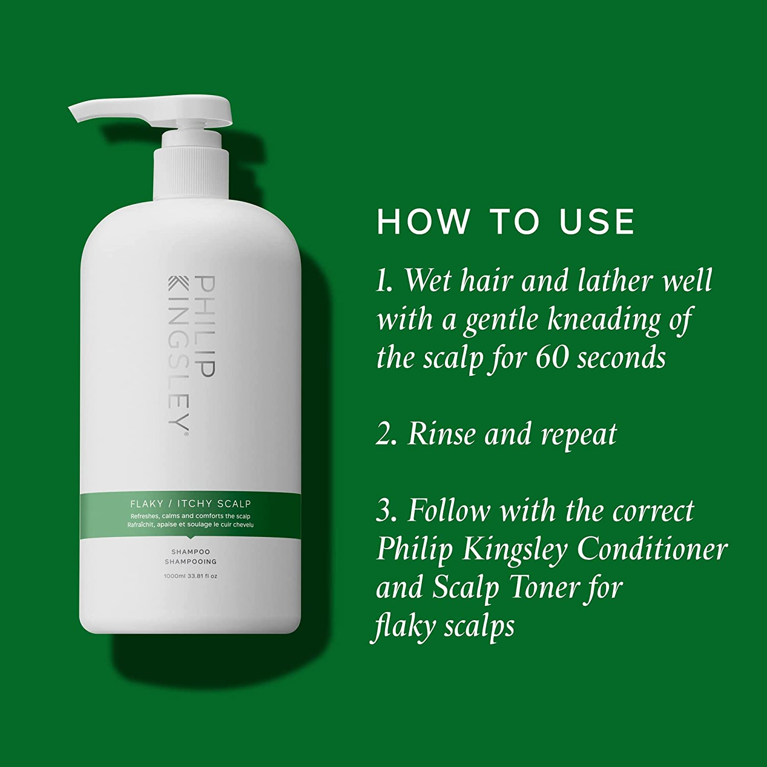 Philip Kingsley Flaky Itchy Scalp Shampoo, 1000 Ml image number 6