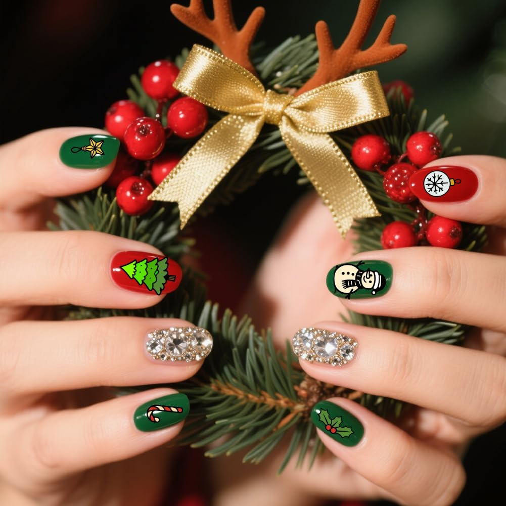 PH Pandahall 3Pcs Christmas Winter Nail Stamping Plate Kit, Snowman Christmas Art Templates Stainless Steel Nail Art Stencils with Stamper and Scraper for DIY Print Manicures Salon Design Decoation image number 3