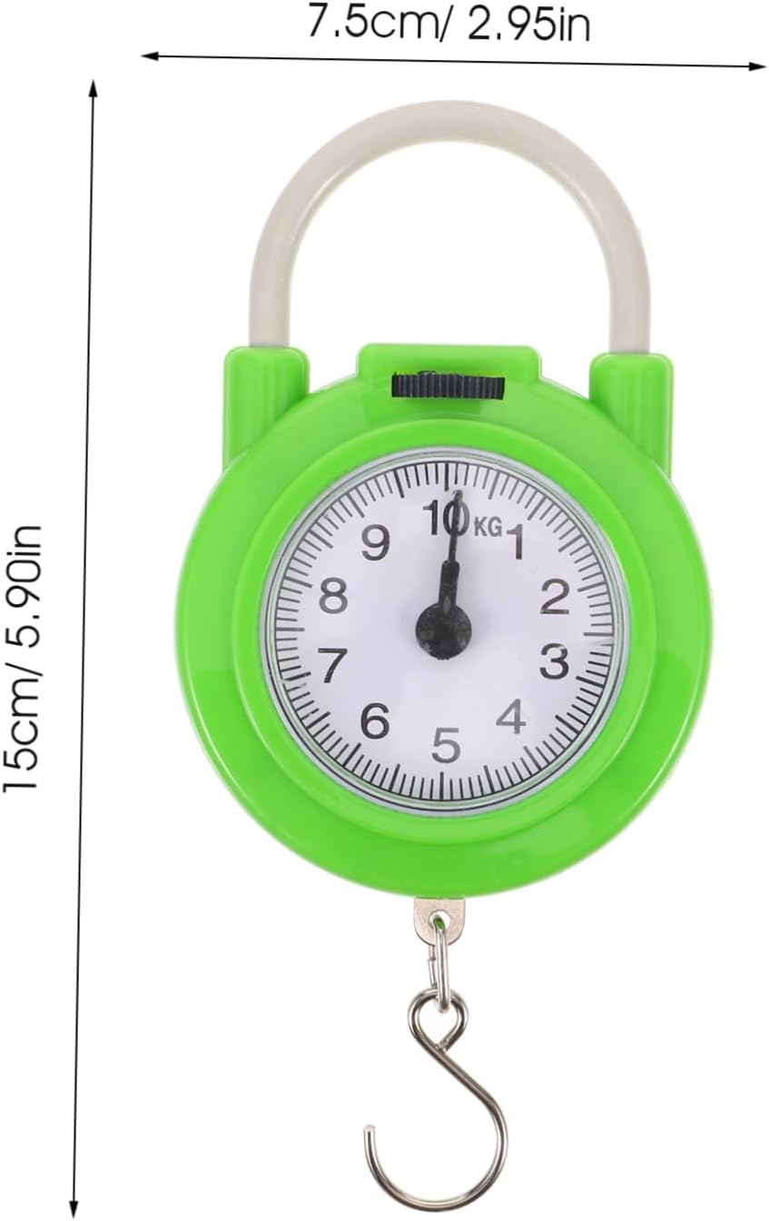 Hohopeti Portable Spring Scale Luggage Weight Scale Small Travel Essentials for Suitcase Luggage image number 6