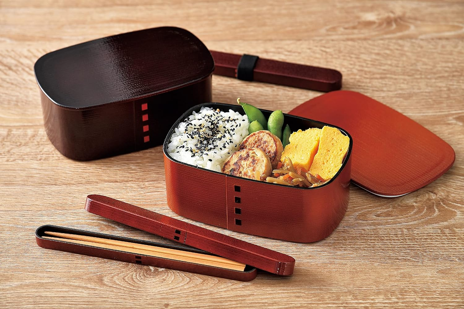 Tatsumiya 301779 Wappa 1-Tier Bento Box, 23.7 Fl Oz (700 Ml), Hinoki, Made in Japan