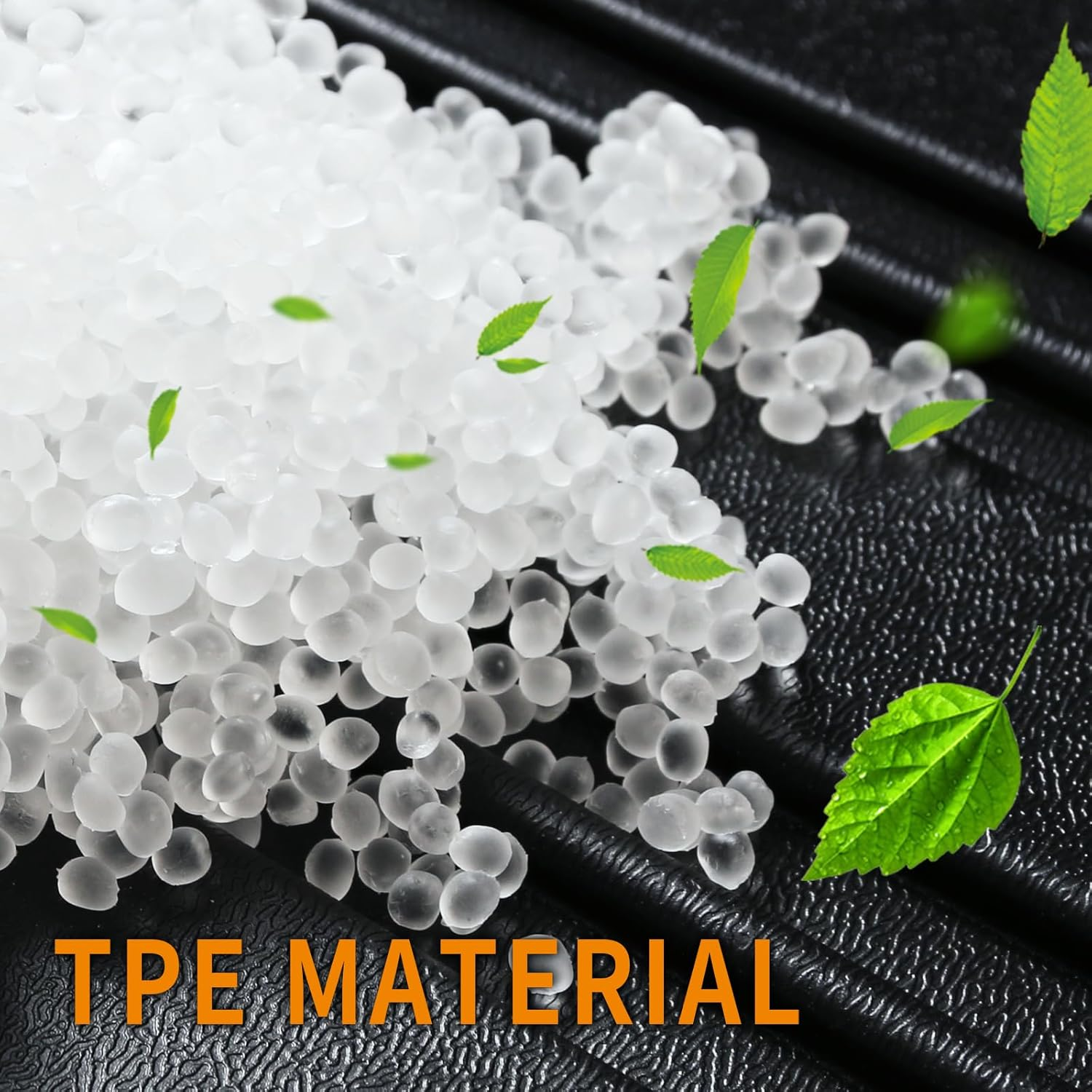 Wqyimat for 2007-2018 Jeep Wrangler JK 2 Door Floor Mats & Cargo Liner,Tpe All Weather Car Liners Accessories,Custom Fit 1St & 2Nd Row Floor Liners and Trunk Mat(For 2007-2018 Jeep Wrangler JK 2 Door) image number 2