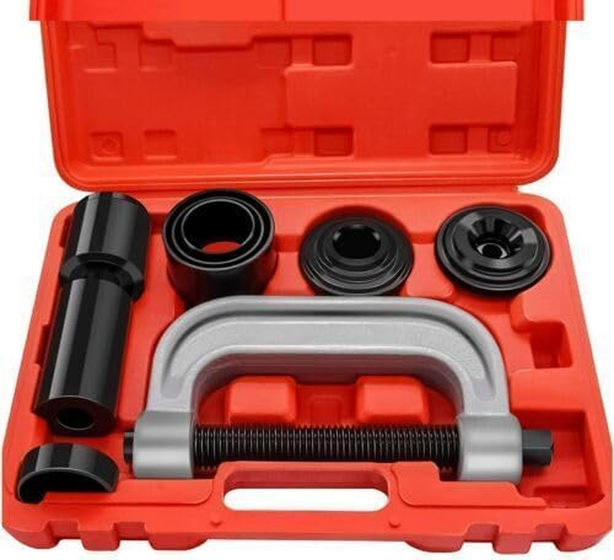 HORUSDY 10Pc Ball Joint Press U Joint Removal Tool Kit, with 4X4 Adapters, for Most 2WD and 4WD Cars and Light Trucks image number 1