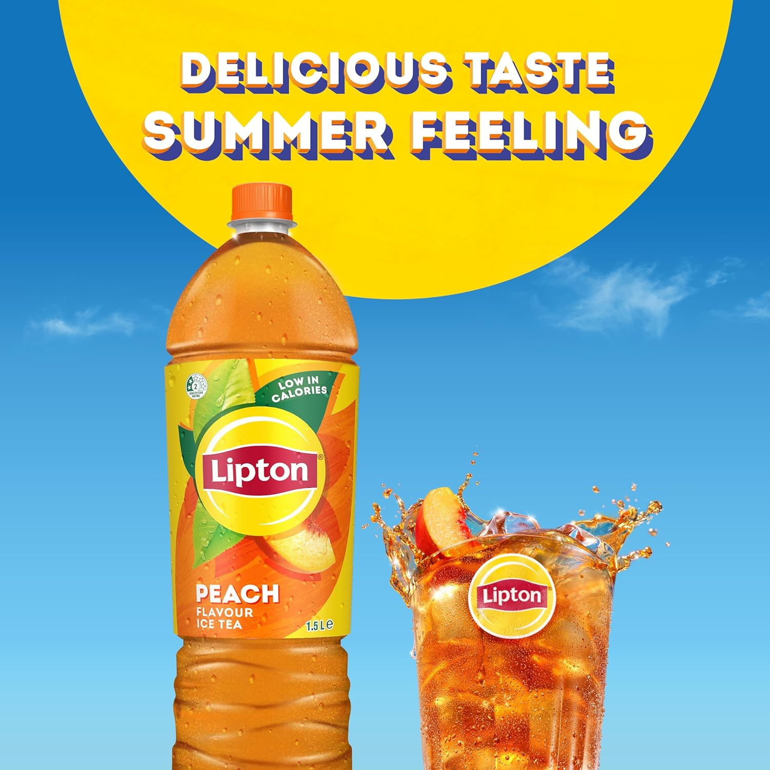 Lipton Peach Flavoured Ice Tea 1.5 Litre 6 X 1.5L image number 3