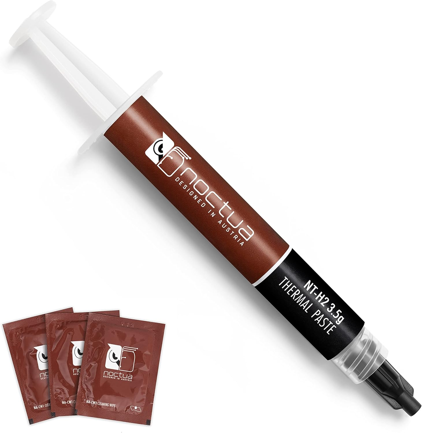 Noctua NT-H2 3.5G, Thermal Computer Paste Incl. 3 Cleaning Wipes (3.5G)