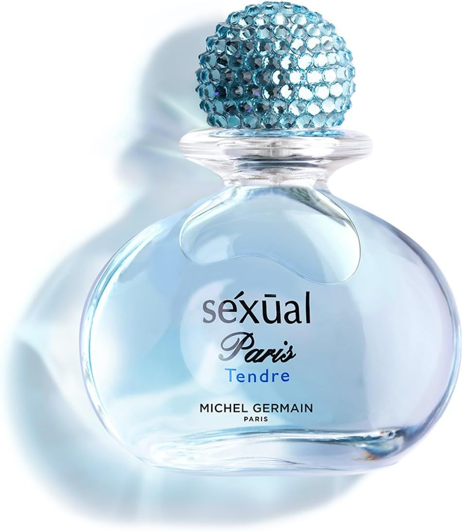 Michel Germain Sexual Paris Tendre - Fresh, Wood Scent for Women - Notes of Ginger, French Rose and Amber - Infused with Natural Oils - Long Lasting - Ideal for Evening Wear - 75 Ml EDP Spray